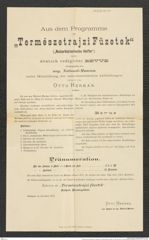 Nachlass Franz Steindachner, Programm der "Naturhistorischen Hefte" von Otto Hermann an Franz Steindachner (Dezember 1876), Inv.Nr. 217.02, Seite 1